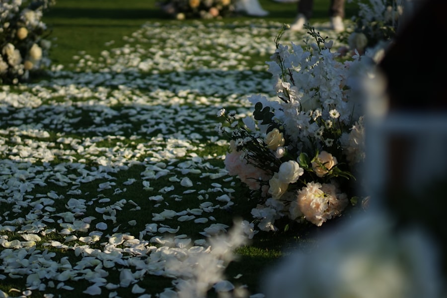 Photo Seasonal Flowers Wedding