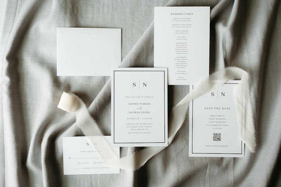 wedding invites