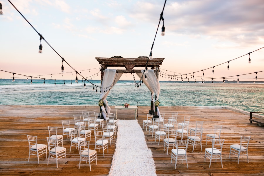 summer beach wedding planning