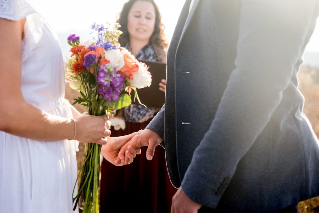 Photo personalize wedding ceremony