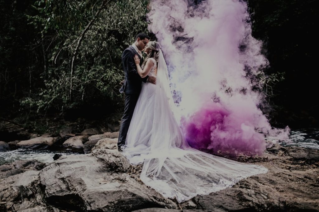 Photo wedding color palette