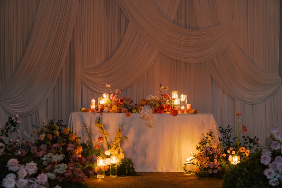 Photo wedding lighting & ambiance