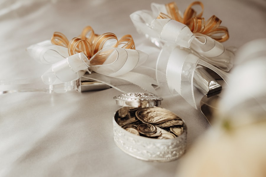 Photo wedding dress accessories