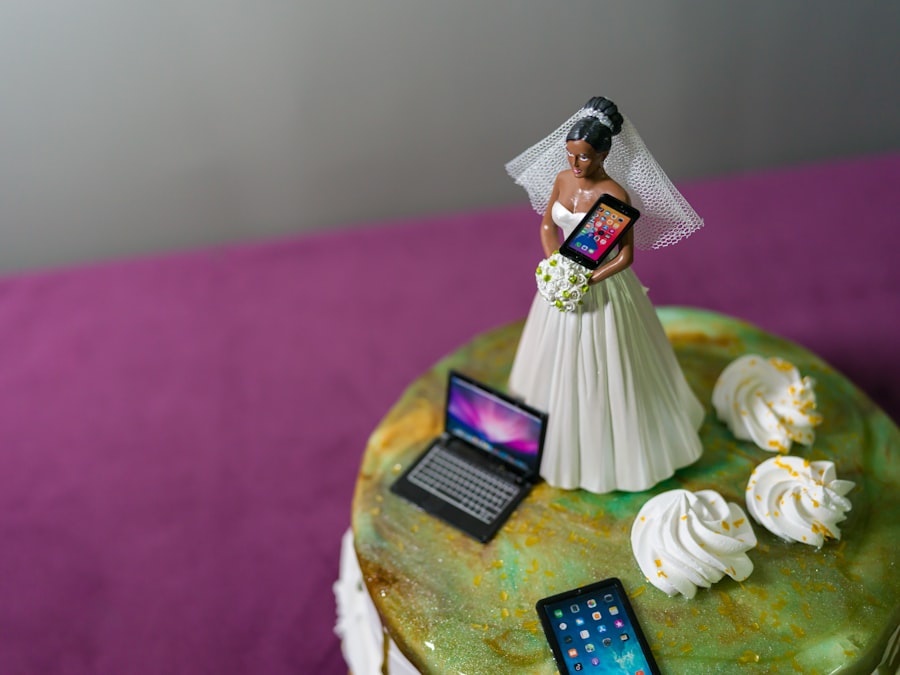 Photo wedding cake alternative