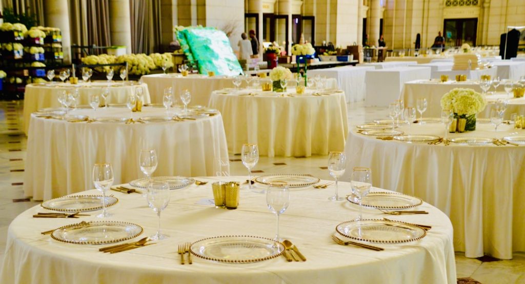 Photo wedding catering options