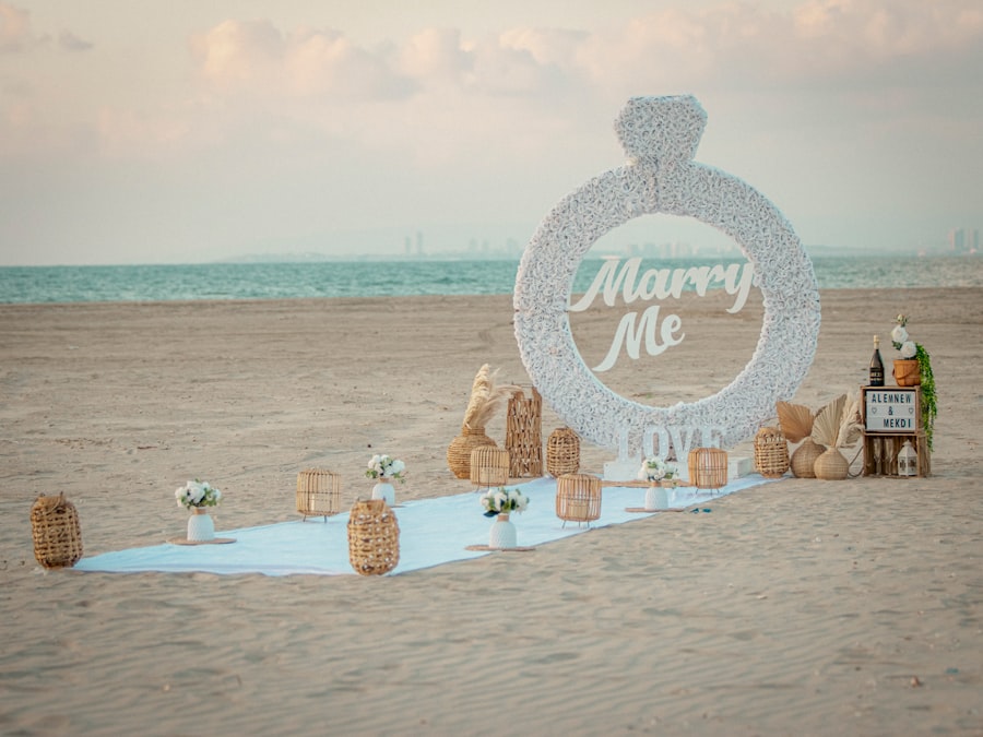 Photo summer beach wedding planning