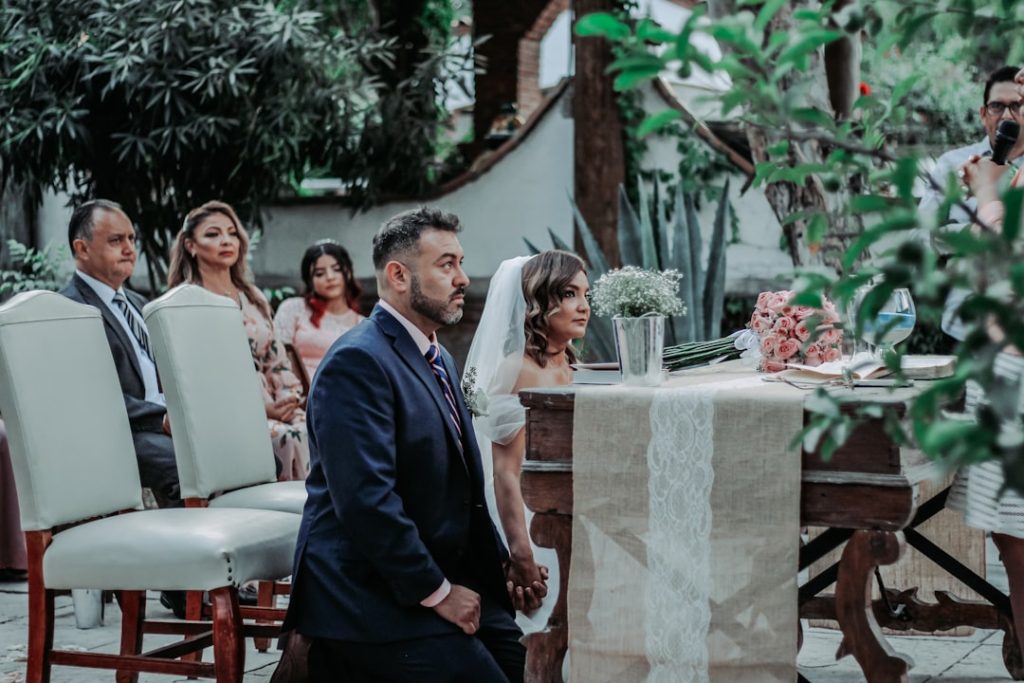 Photo wedding guest list drama