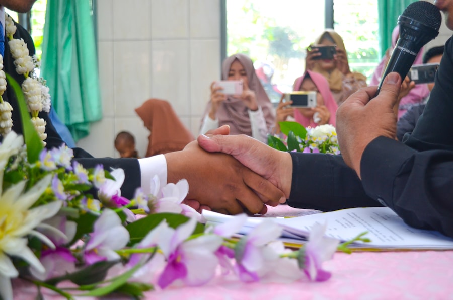 Photo stay calm wedding day